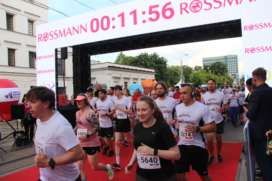 21. Bieg Ulicą Piotrkowską Rossmann Run w Łodzi