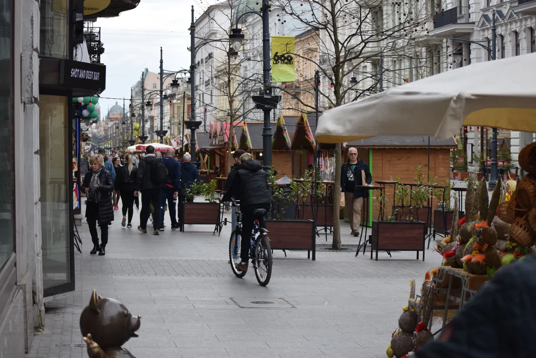 Jarmark wielkanocny na Piotrkowskiej