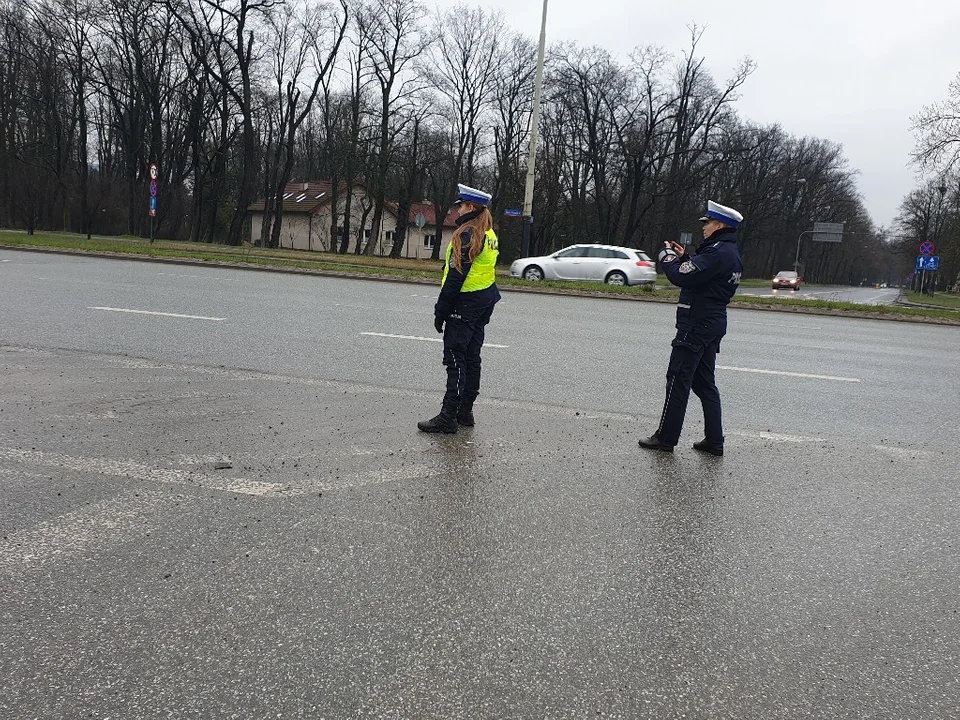 Akcja łódzkiej Drogówki i motocyklistów "Zmieścimy się wszyscy". Złapali Was przy al. Jana Pawła II?