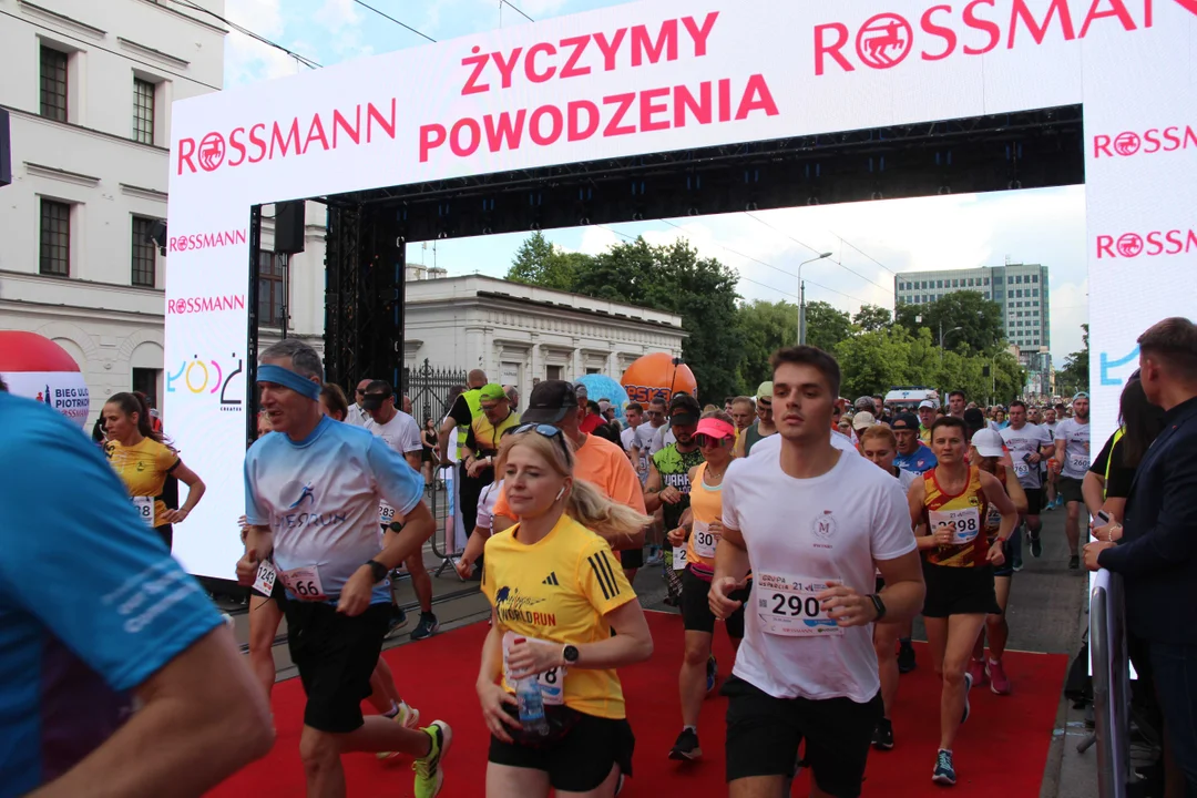 21. Bieg Ulicą Piotrkowską Rossmann Run w Łodzi