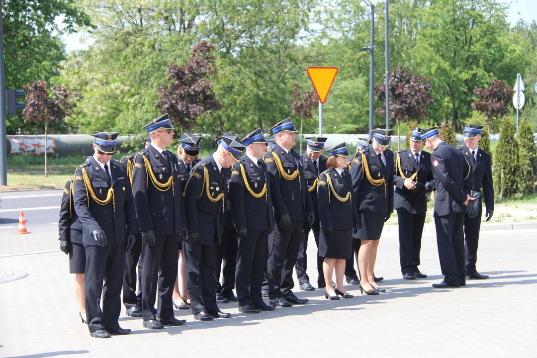 Nowa strażnica przy ul. Przybyszewskiego w Łodzi