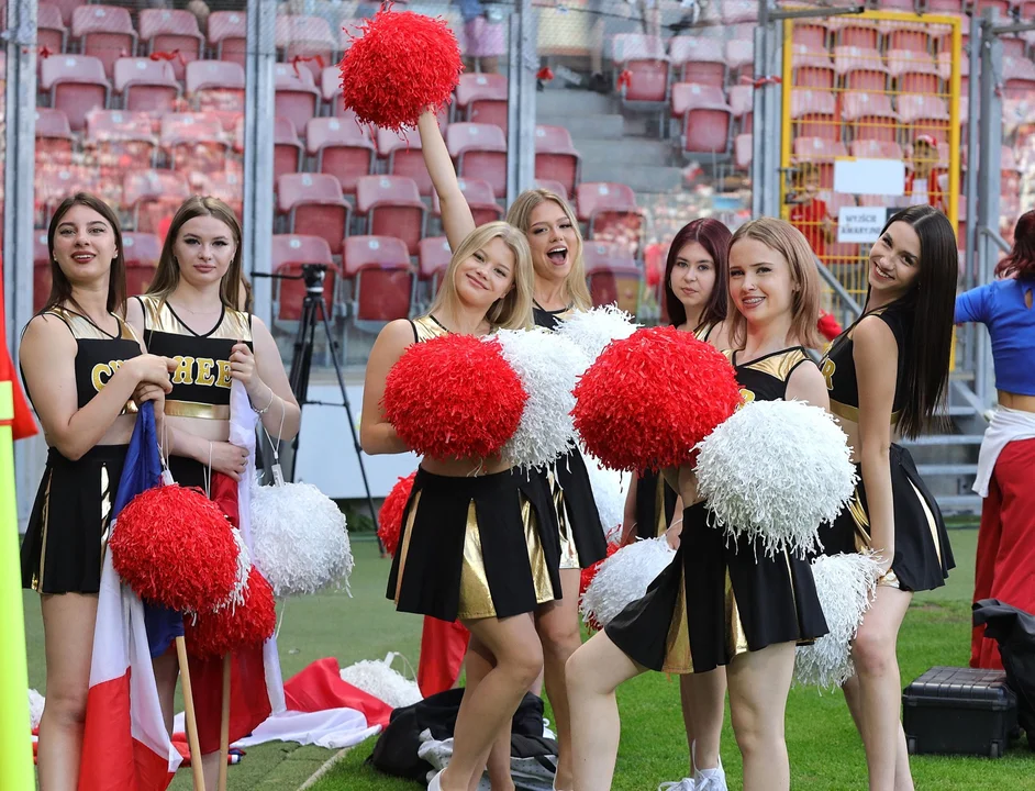 Mecz Gwiazd na stadionie Widzewa