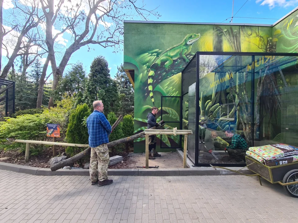 Nowa woliera w płockim ZOO