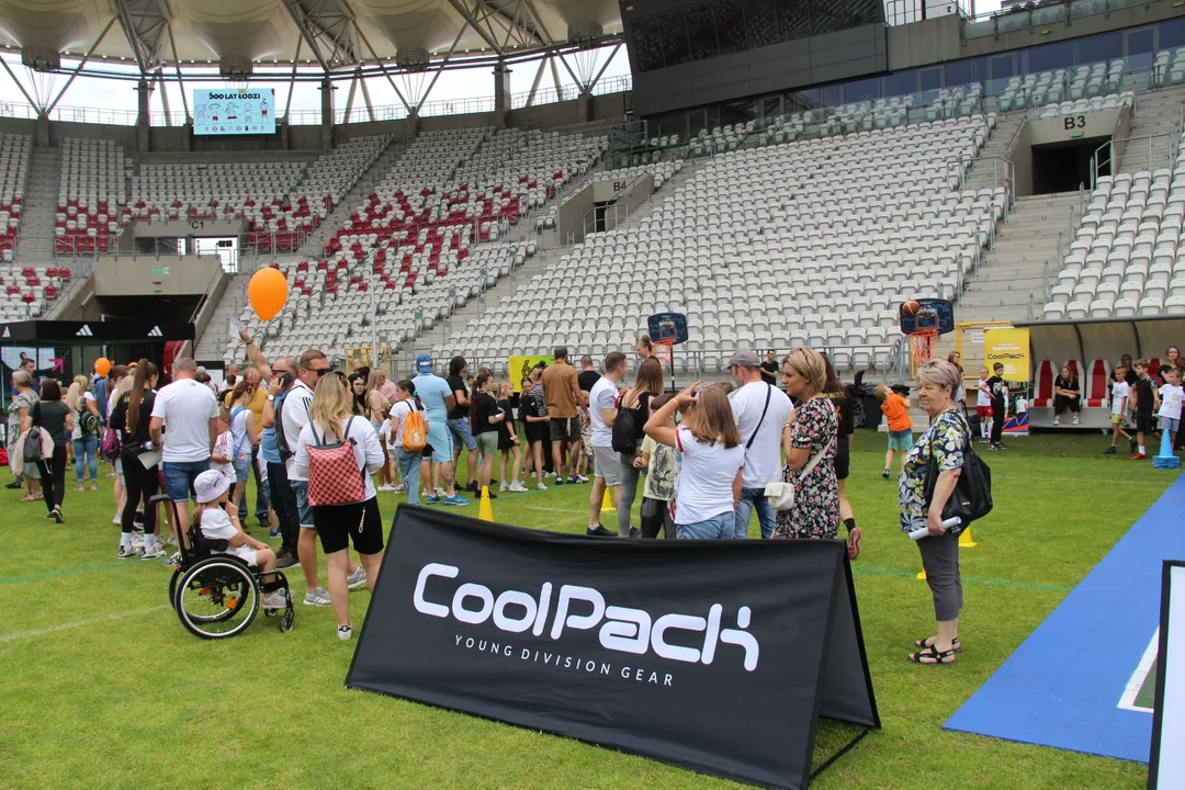 Urodzinowy piknik z okazji 600. urodzin Łodzi na stadionie ŁKS-u - 18.06.2023 r.