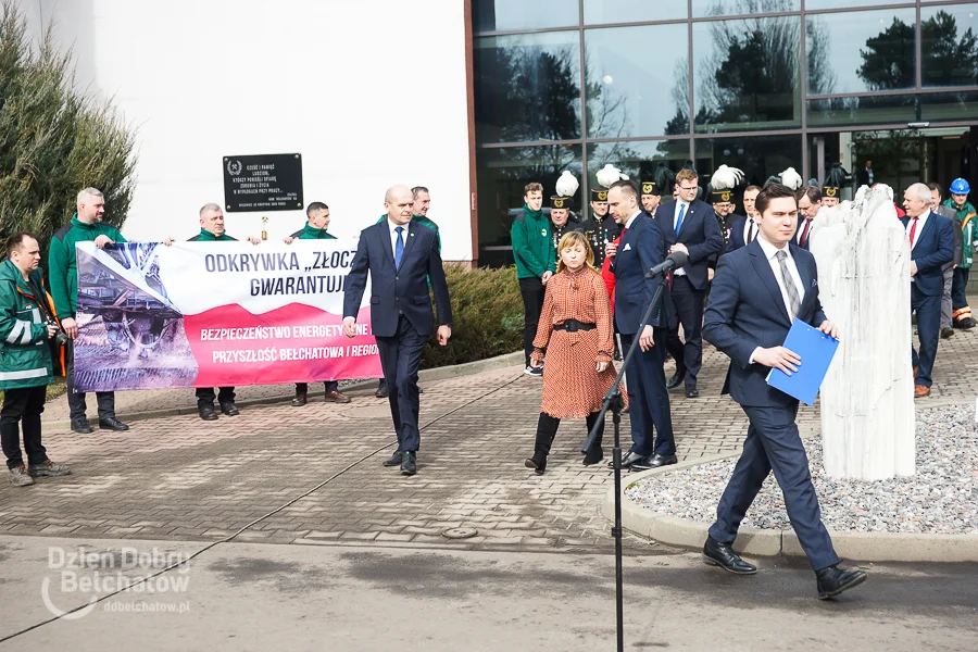 Zbigniew Ziobro w kopalni Bełchatów