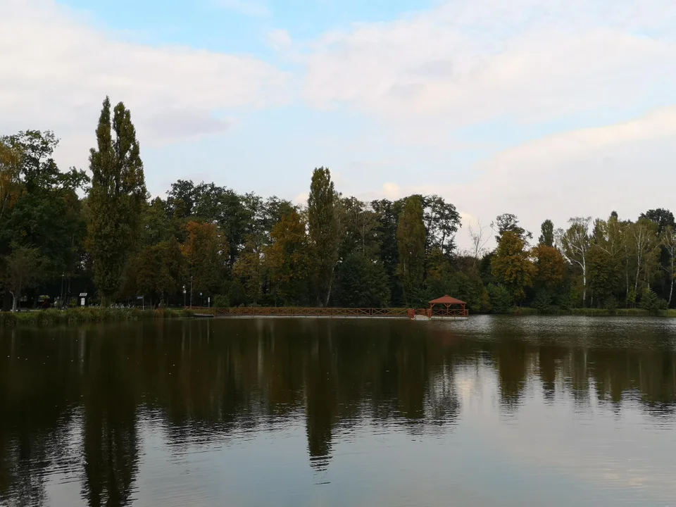 Pierwsze oznaki jesieni w zgierskim parku - zobacz zdjęcia!