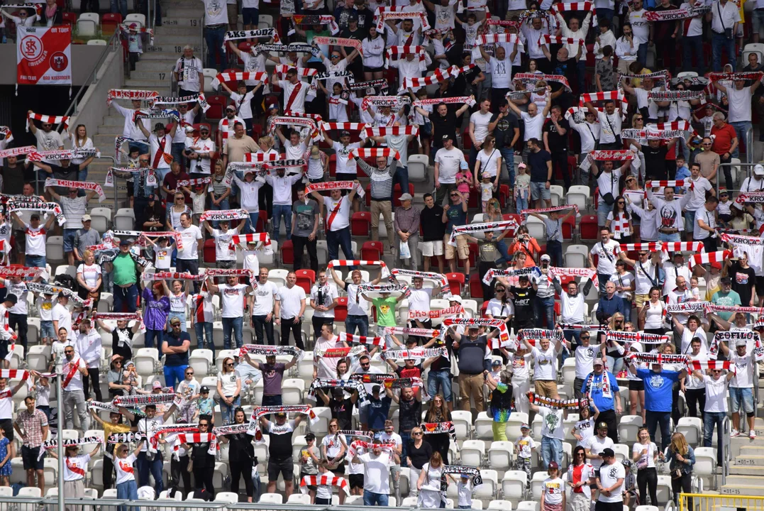 Piłkarskie starcie ŁKS Łódź z Resovią - Stadion Króla 21.05.2023