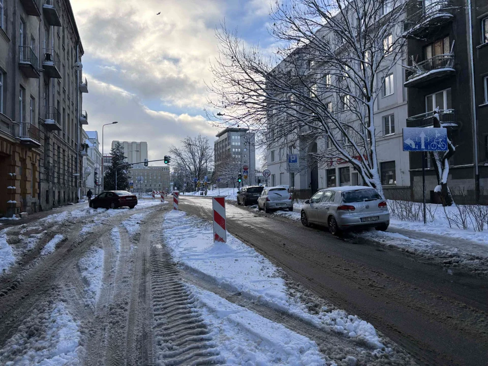 Kolejny etap remontu ulicy Sterlinga w Łodzi rozpoczęty