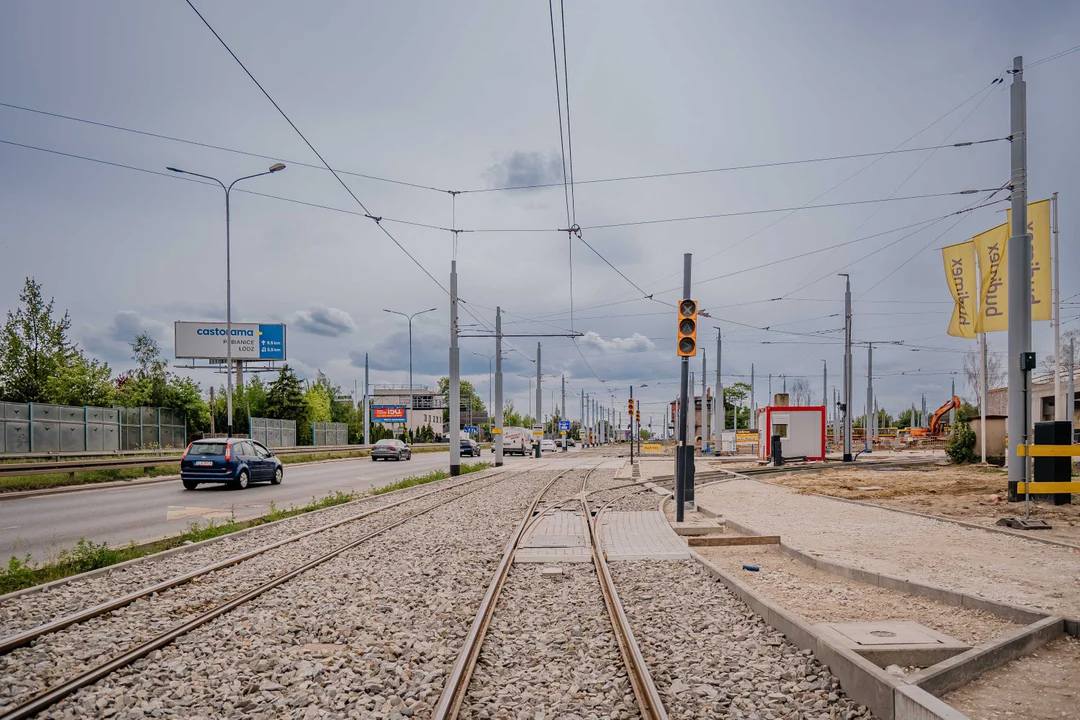 Przebudowa zajezdni tramwajowej Chocianowice - stan na maj 2024 r.