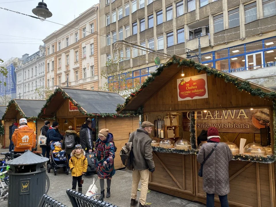 Jarmark Bożonarodzeniowy na Piotrkowskiej w Łodzi