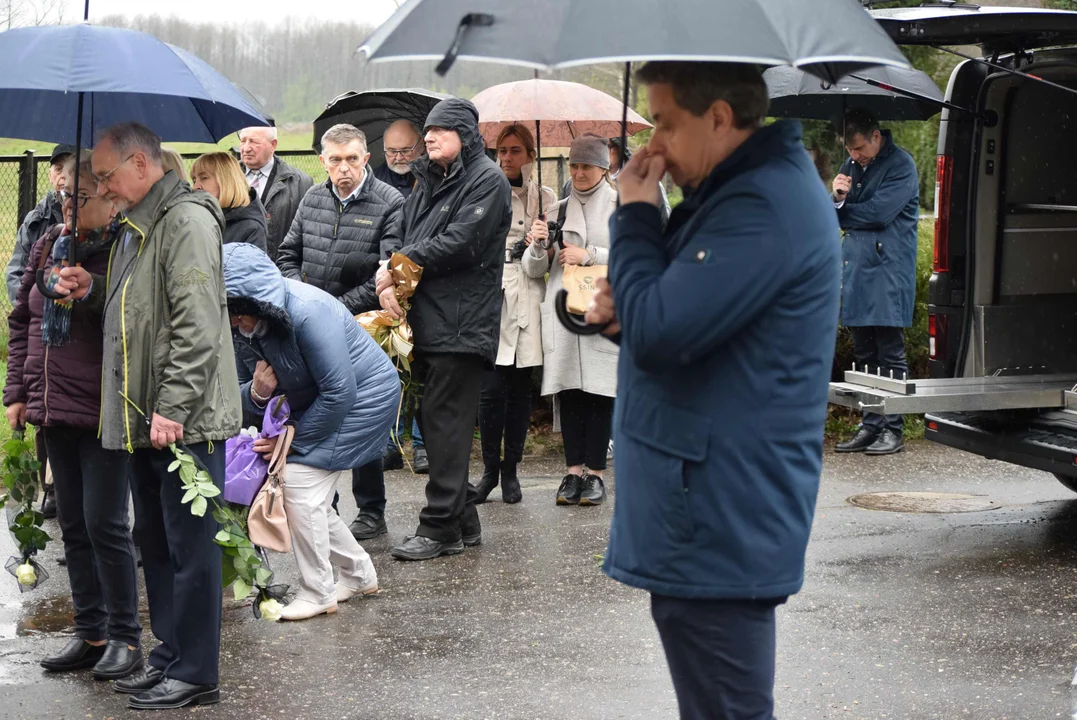 Pogrzeb Zenona Szumińskiego na cmentarzu w Zgierzu