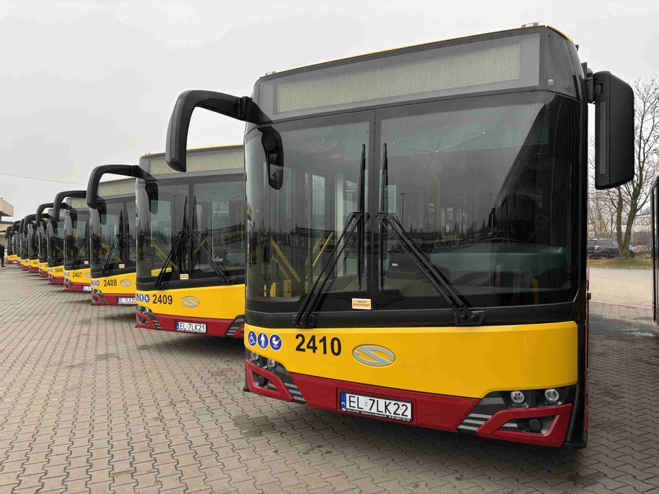 63 nowych autobusów hybrydowych przyjechało do MPK Łódź