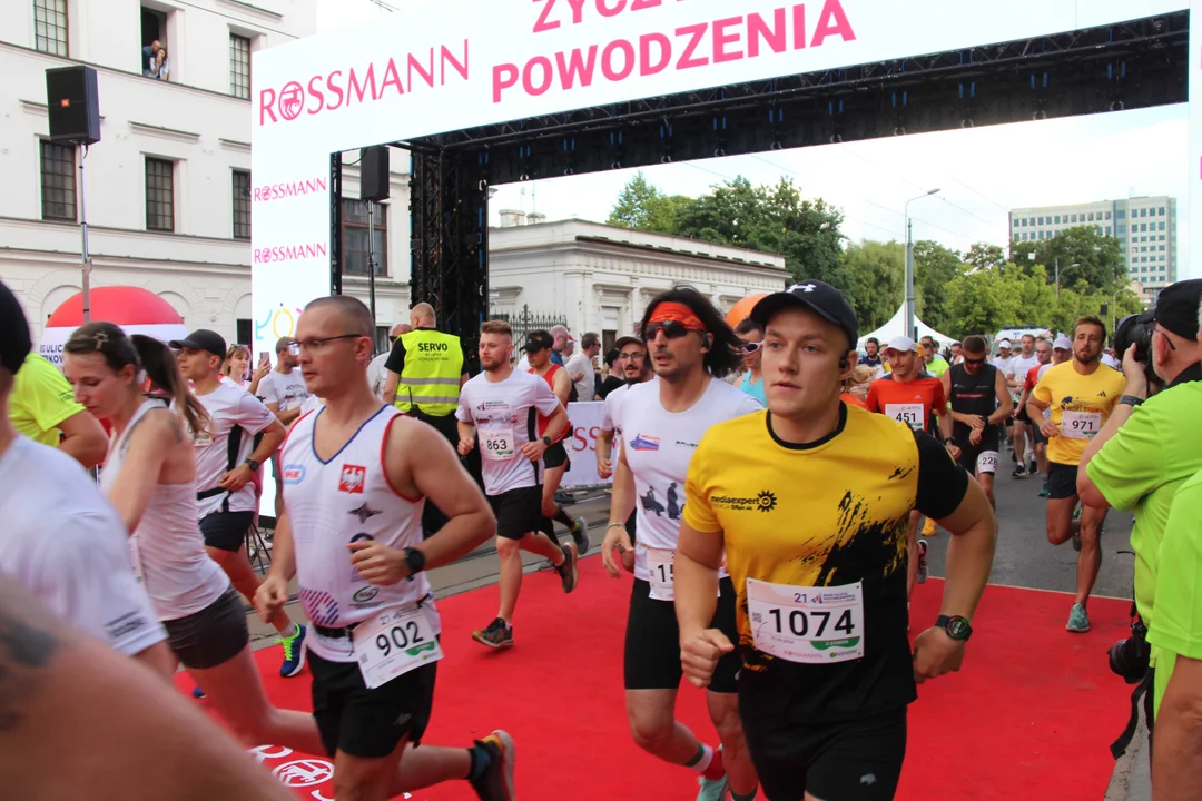 21. Bieg Ulicą Piotrkowską Rossmann Run w Łodzi