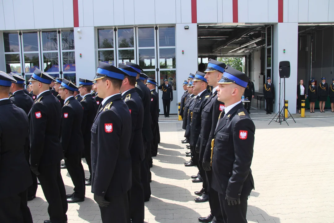 Nowa strażnica przy ul. Przybyszewskiego w Łodzi