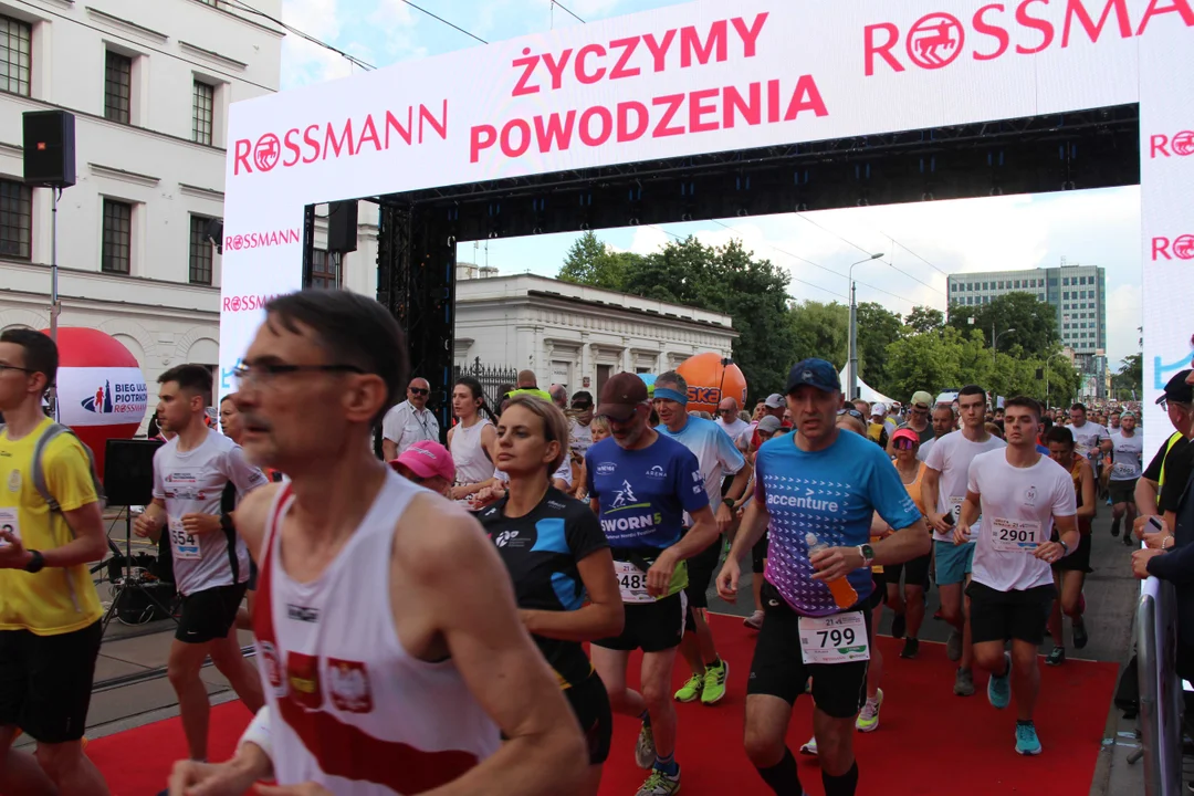 21. Bieg Ulicą Piotrkowską Rossmann Run w Łodzi