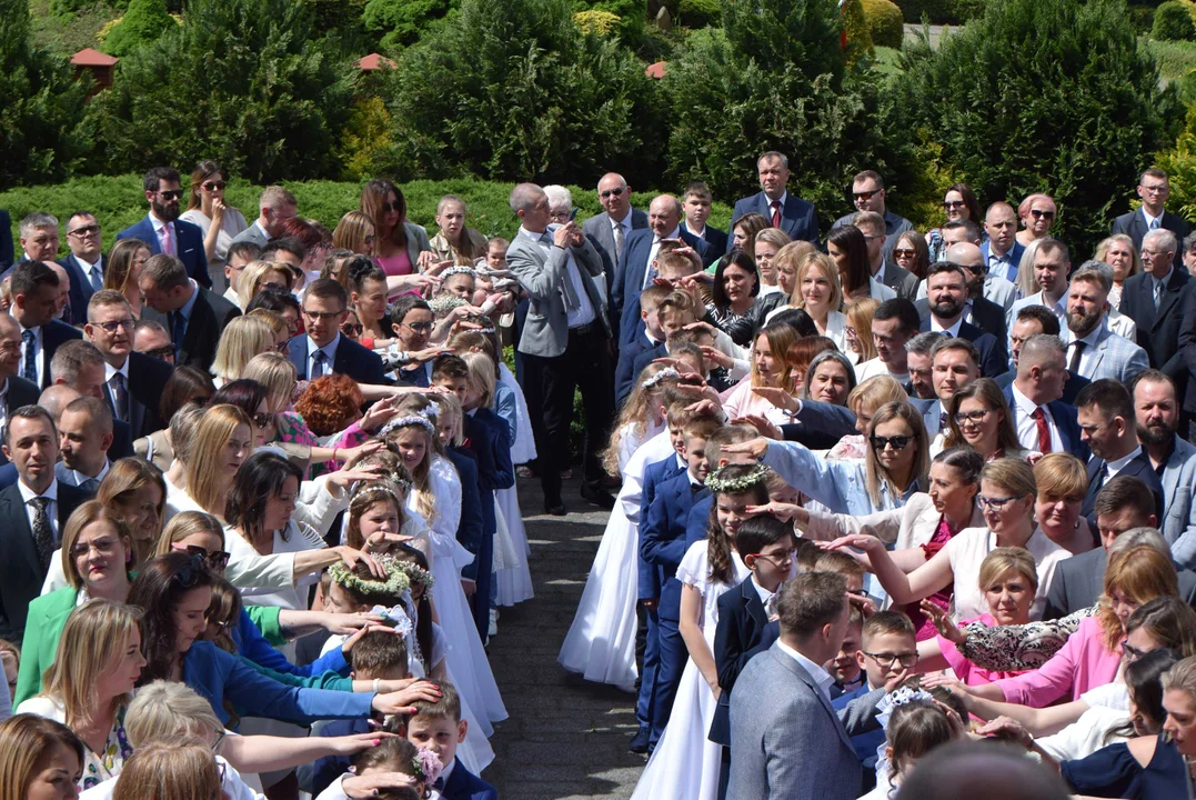 Pierwsza Komunia Święta w parafii pw. Chrystusa Króla w Łodzi