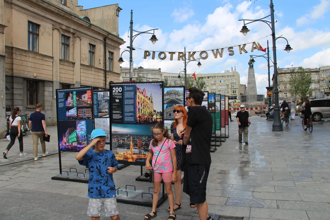 Huczne urodziny Łodzi na ul. Piotrkowskiej