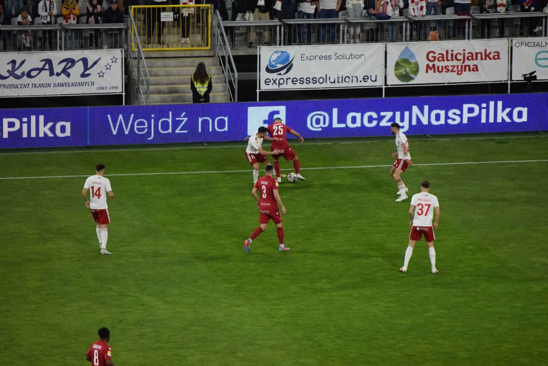 Mecz ŁKS Łódź - Wisła Kraków, 5.05.2023, 30. KOLEJNA FORTUNA 1. LIGI