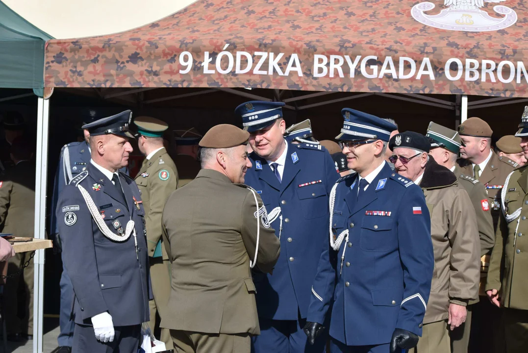 Łódzcy terytorialsi z nowym dowódcą