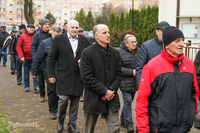 Męski Różaniec ulicami Piotrkowa