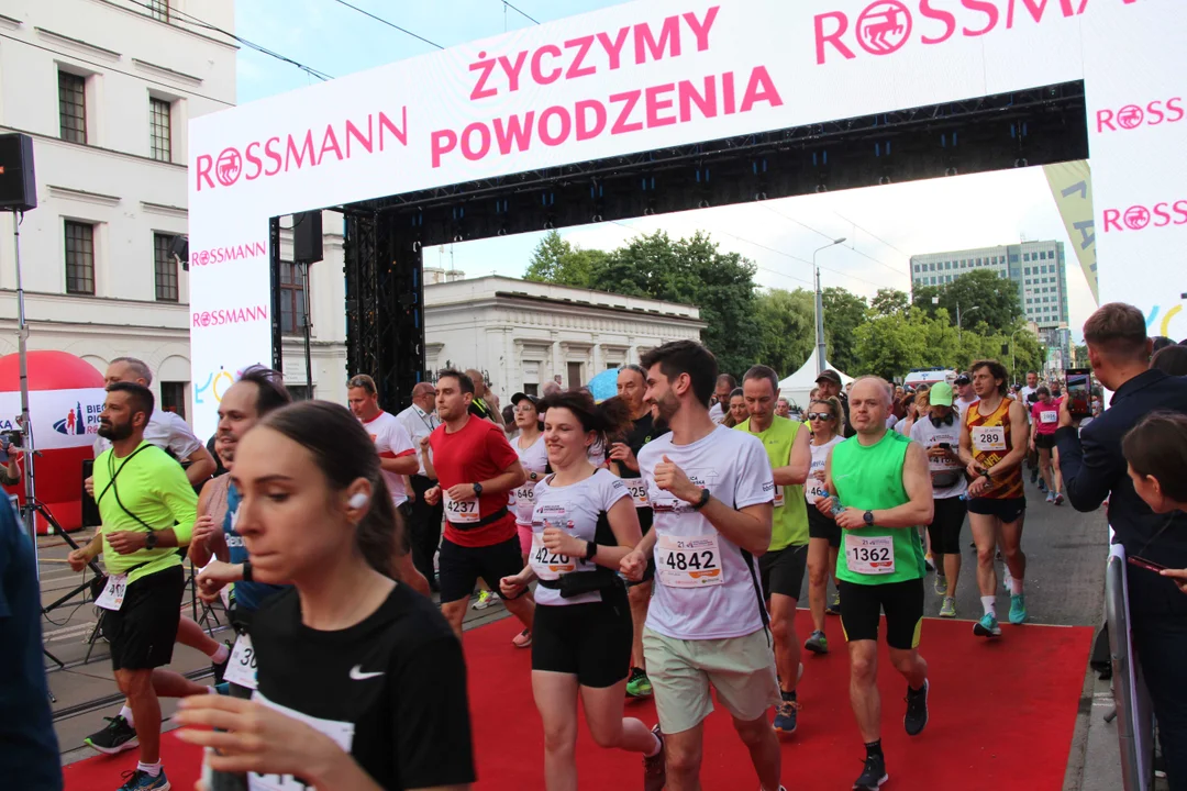 21. Bieg Ulicą Piotrkowską Rossmann Run w Łodzi