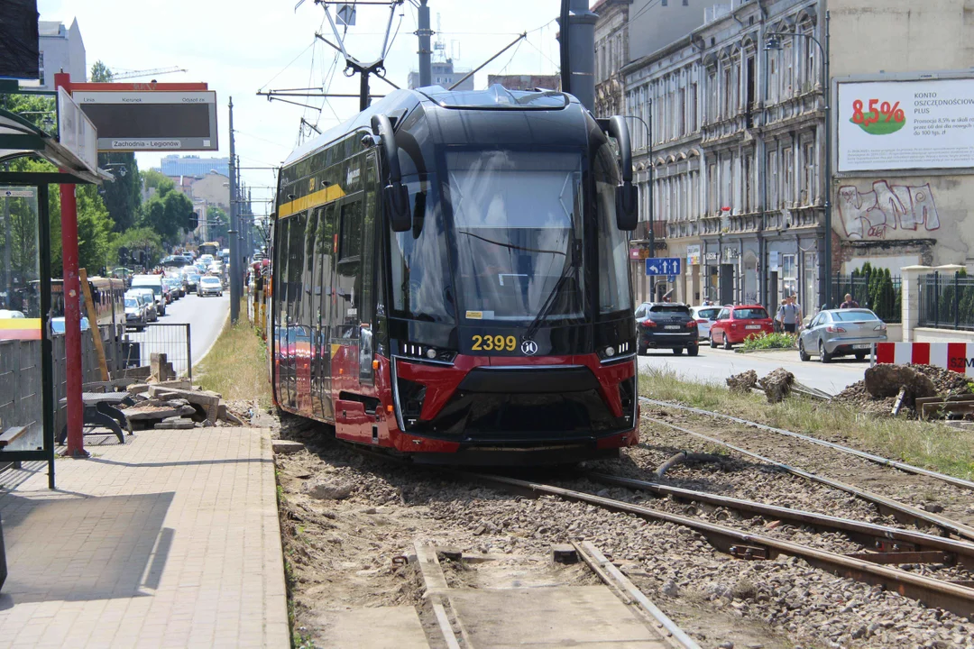 Utrudnienia po wykolejeniu tramwaju w Łodzi