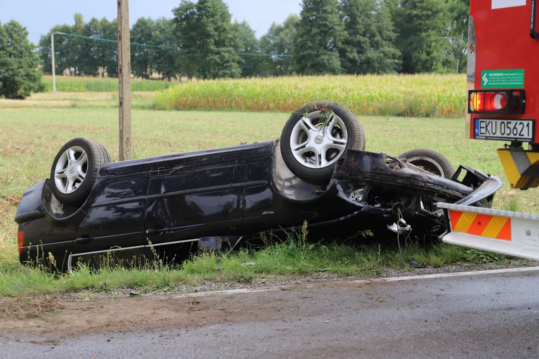 Dachowanie BMW w powiecie kutnowskim