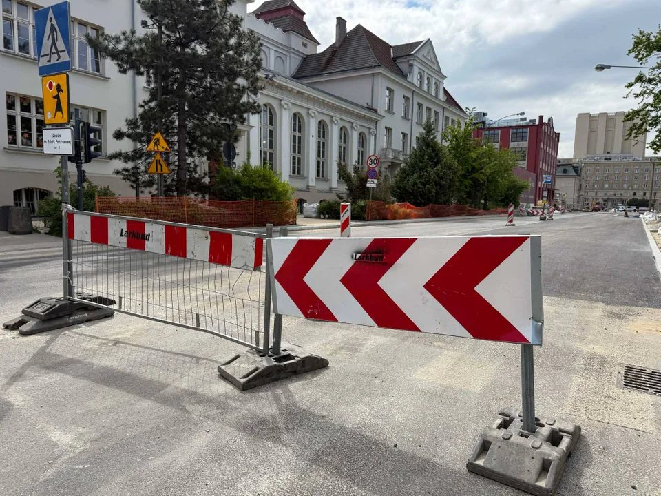 Remont ul. Sterlinga w Łodzi, 9 maja 2025 r.