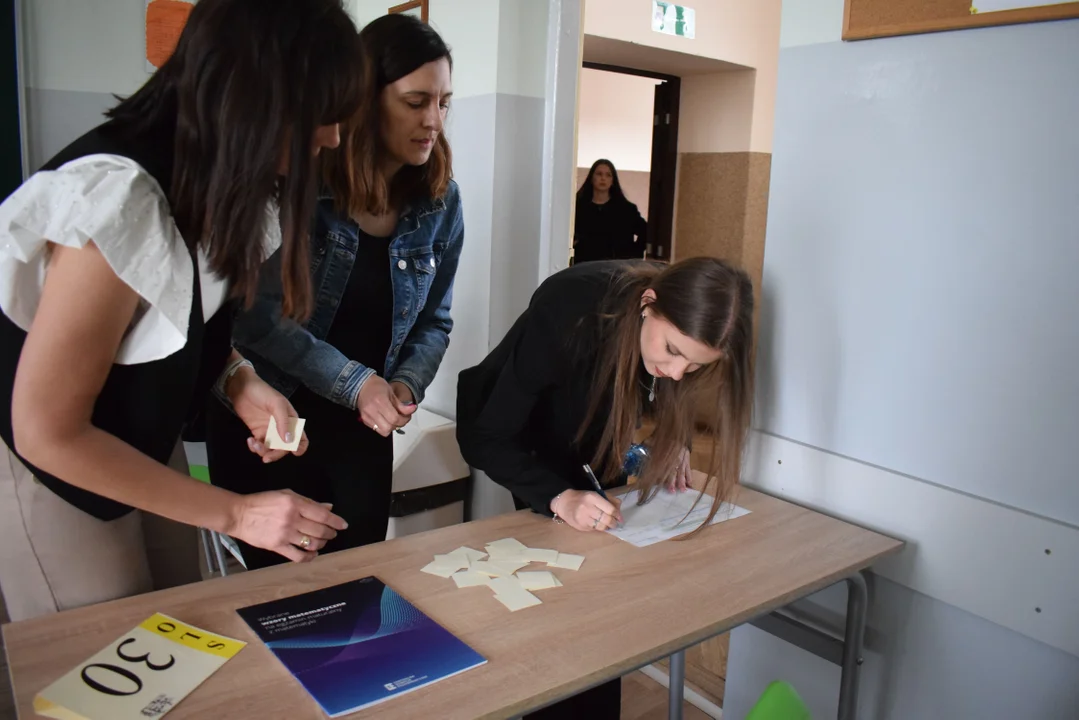 Matura z matematyki w SLO im. Traugutta w Zgierzu