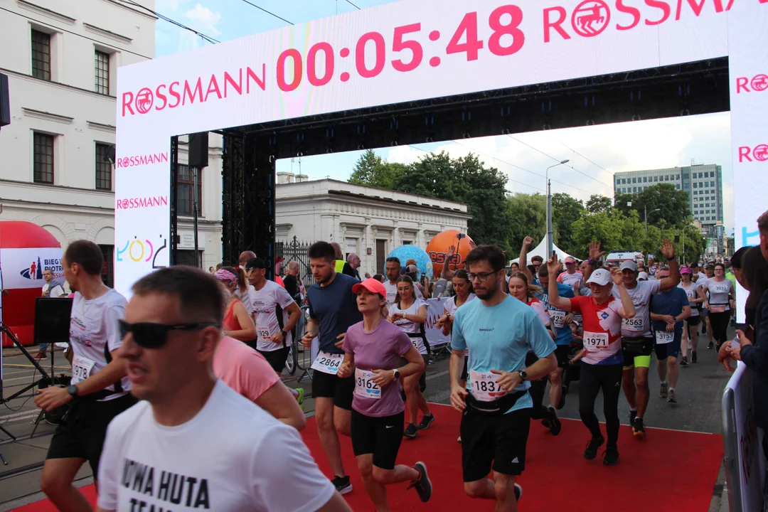 21. Bieg Ulicą Piotrkowską Rossmann Run w Łodzi