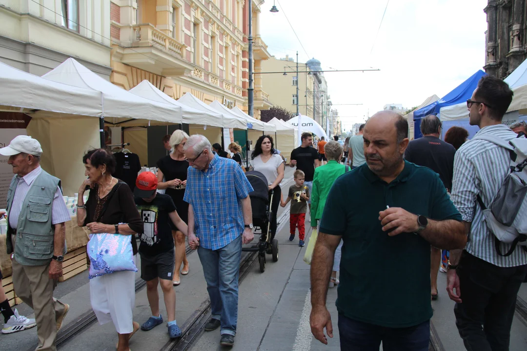 Huczne urodziny Łodzi na ul. Piotrkowskiej