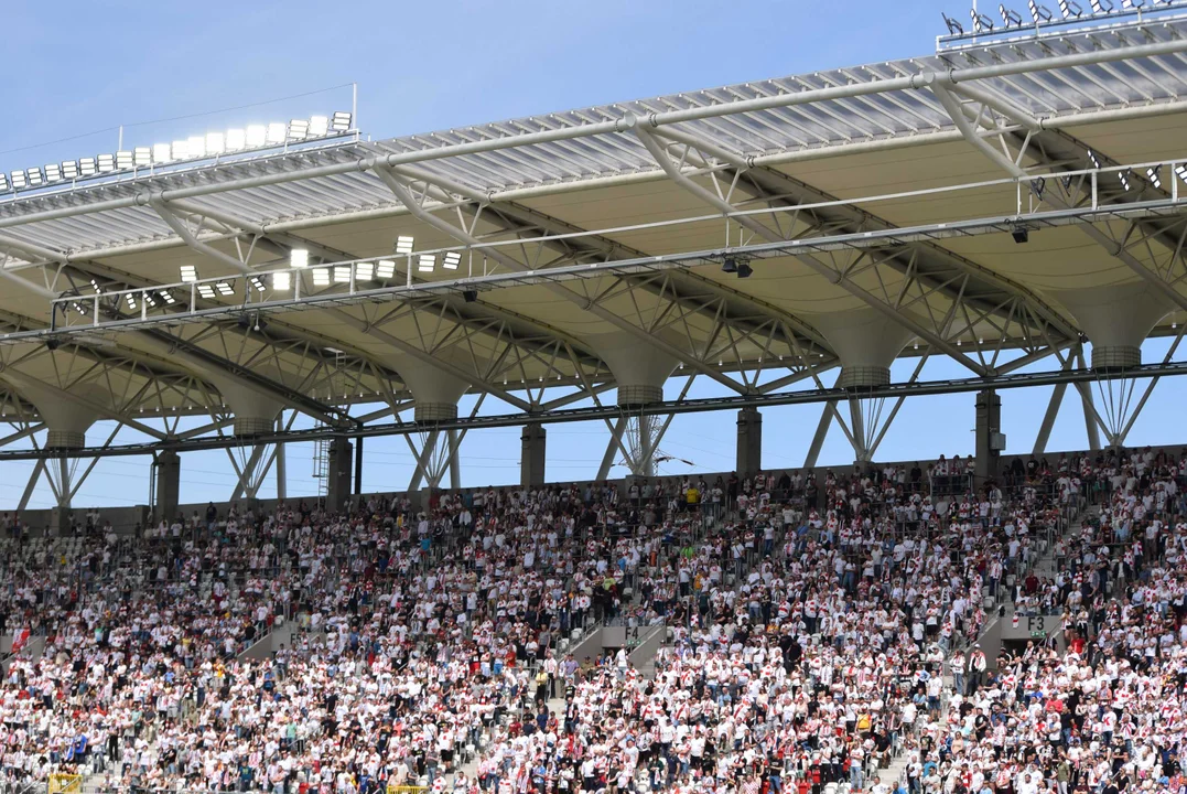 Piłkarskie starcie ŁKS Łódź z Resovią - Stadion Króla 21.05.2023