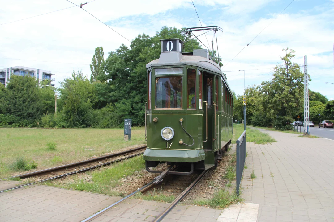 Zabytkowe tramwaje na łódzkich ulicach