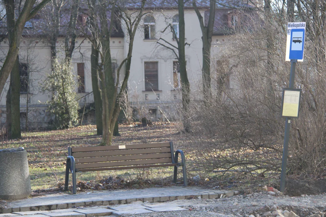 Przebudowa ulicy Inowrocławskiej w Łodzi - stan na 30.01.2024 r.