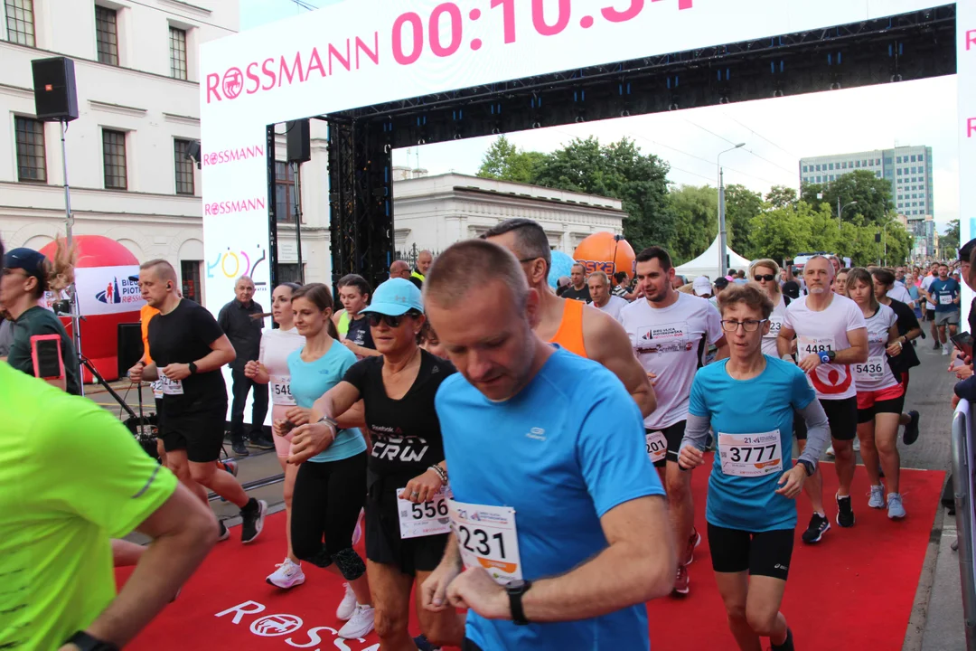 21. Bieg Ulicą Piotrkowską Rossmann Run w Łodzi