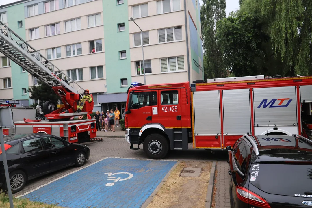 Straż pożarna komentuje pożar w Kutnie