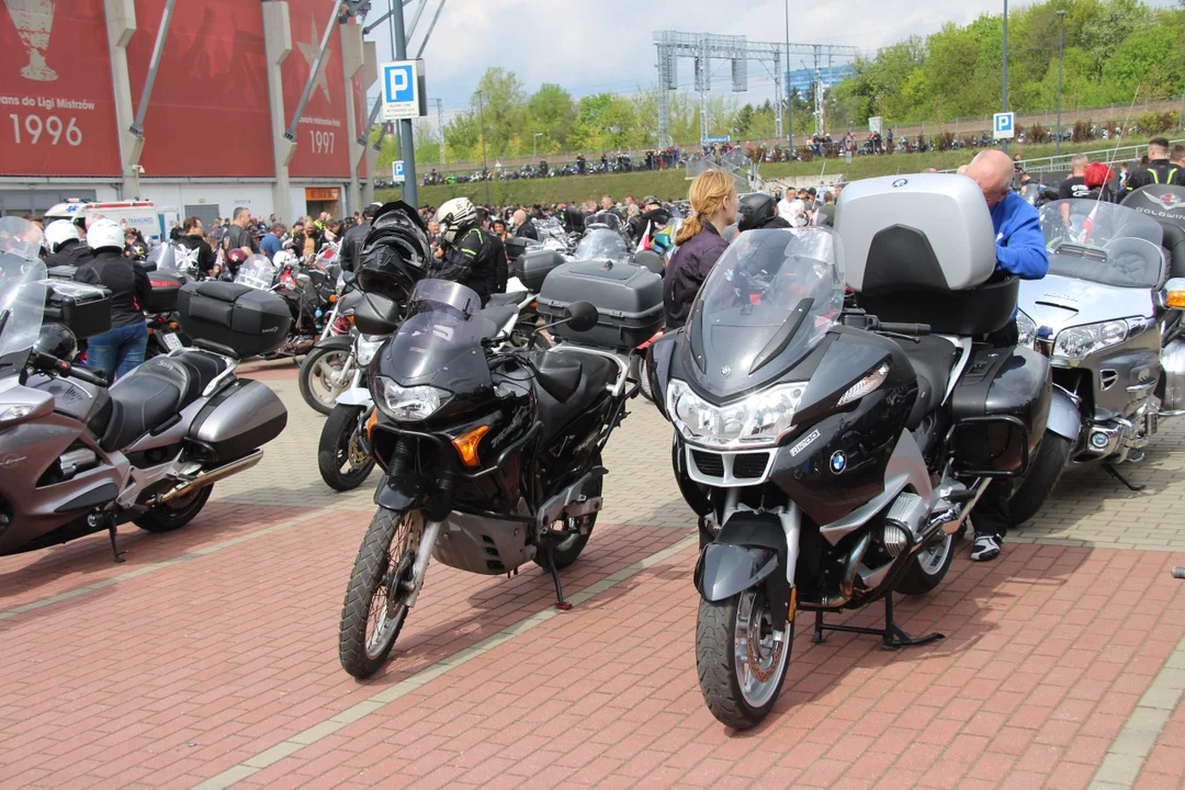 Rozpoczęcie sezonu motocyklowego 2024 w Łodzi