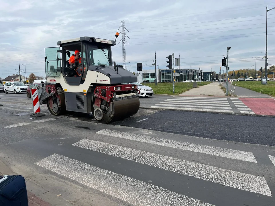 W Łodzi rozpoczął się kolejny remont - tym razem ronda inwalidów