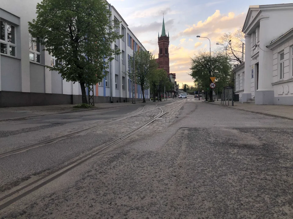 Śladem starej linii tramwajowej do Ozorkowa