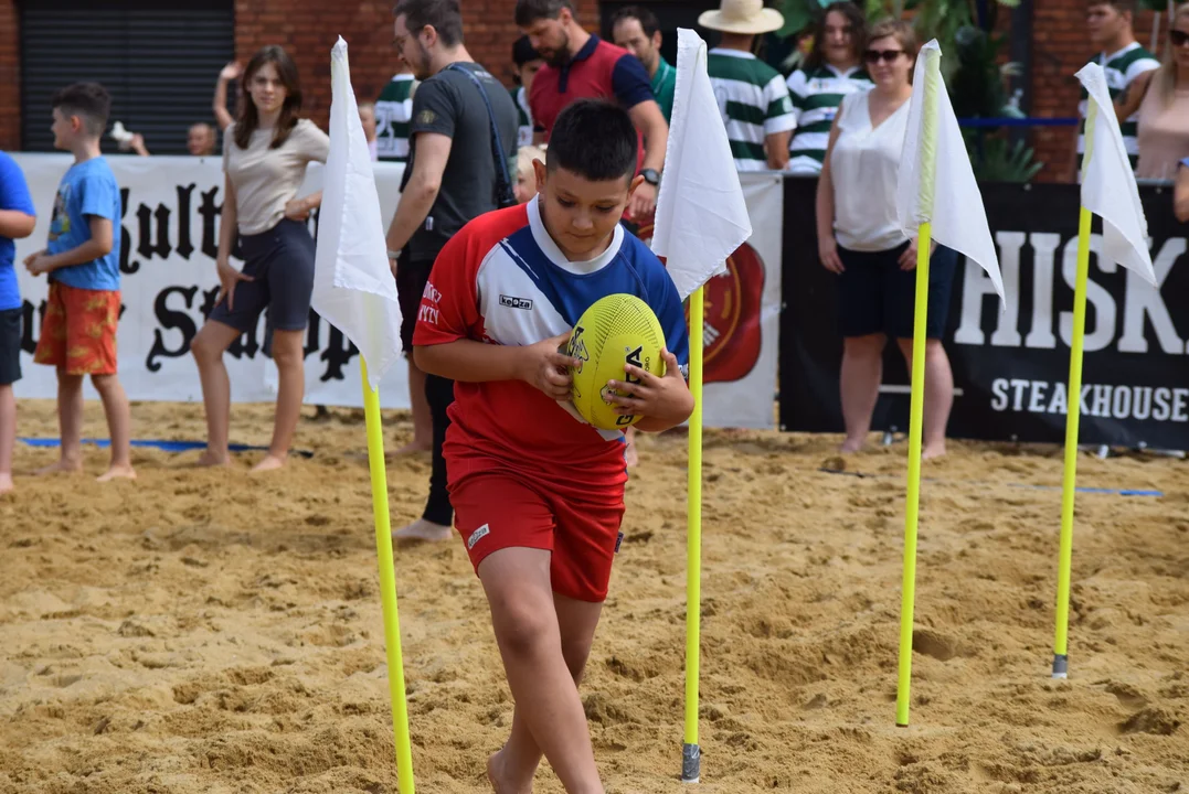 Beach Side Rugby w Manufakturze - atrakcje