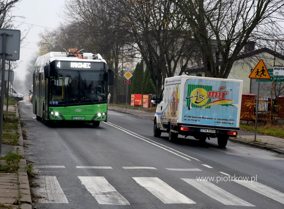 remont wolborskiej w Piotrkowie