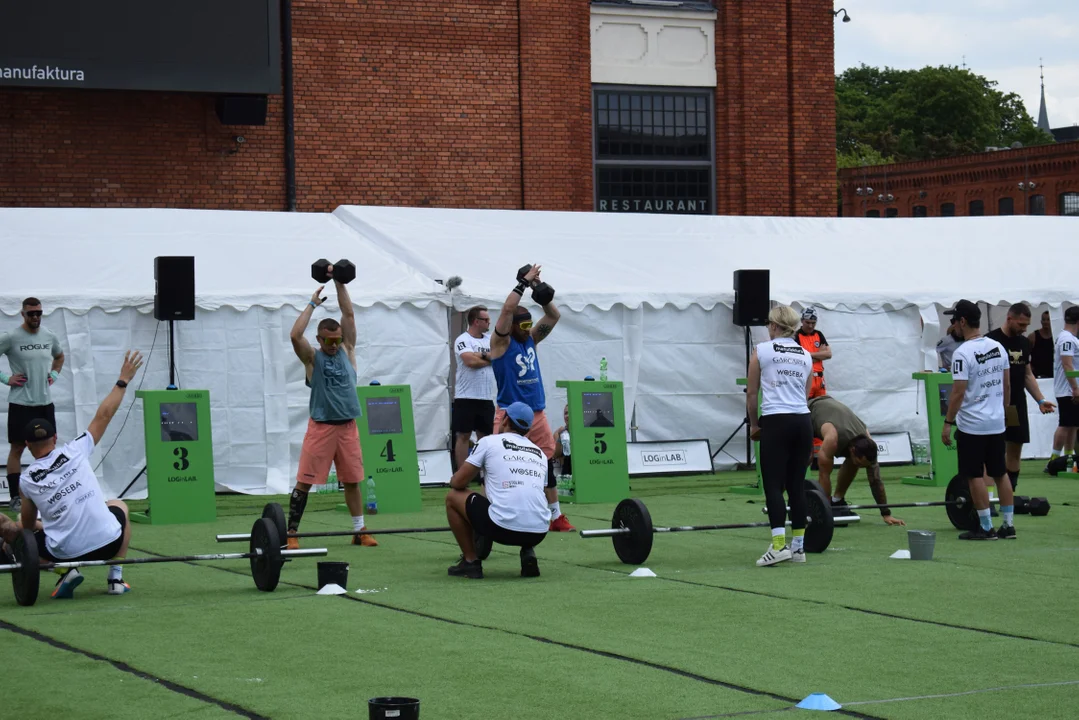 Zawody CrossFit LOGinLAB w Manufakturze