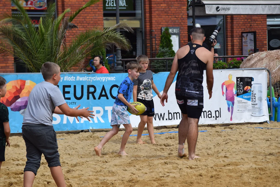 Beach Side Rugby w Manufakturze - atrakcje