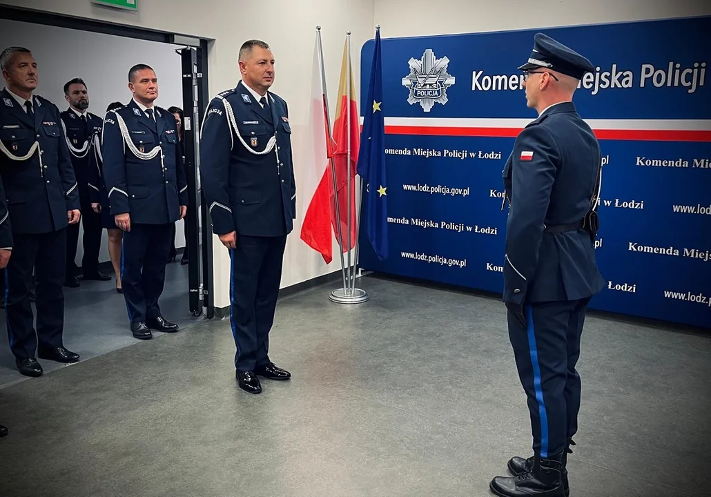 Zmiana na stanowisku komendanta miejskiego policji w Łodzi. Kim jest mł. insp. Mariusz Siejka? - Zdjęcie główne