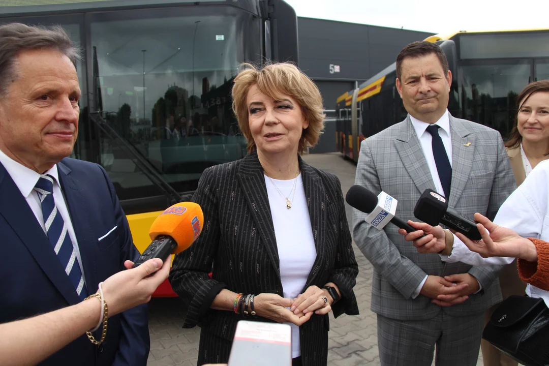 Nowe autobusy marki Solaris w barwach MPK Łódź