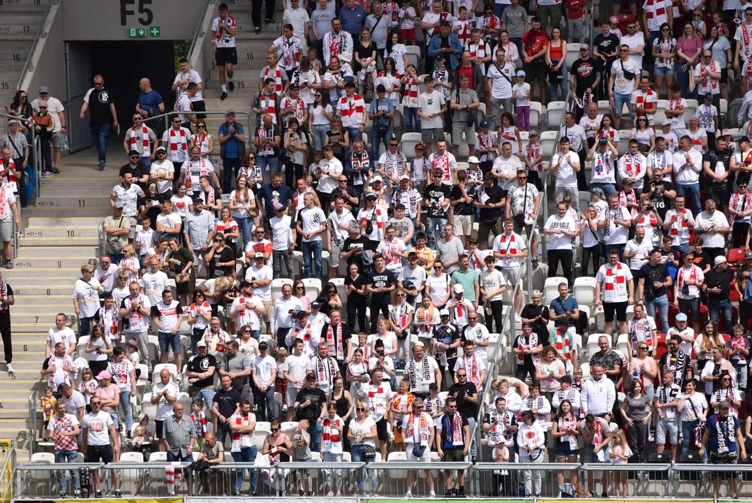 Piłkarskie starcie ŁKS Łódź z Resovią - Stadion Króla 21.05.2023