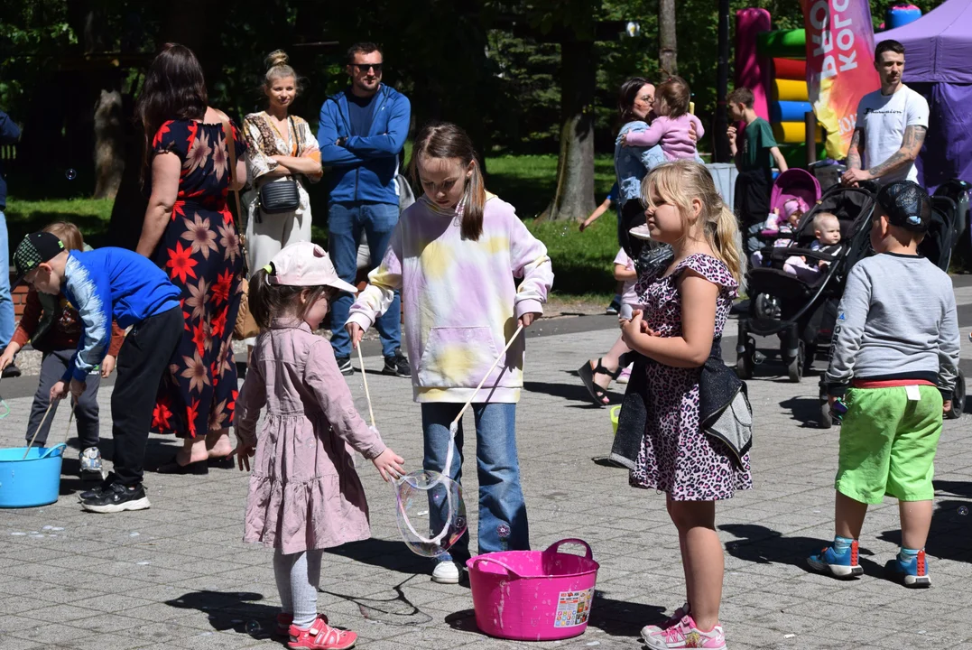 Festiwal baniek mydlanych i kolorów w Parku Miejskim w Zgierzu