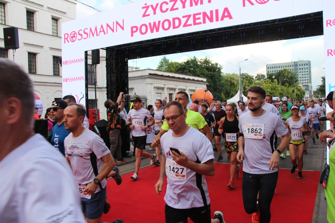 21. Bieg Ulicą Piotrkowską Rossmann Run w Łodzi