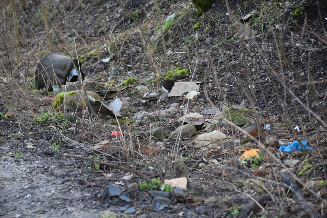 Składowisko odpadów na ul. Szczawińskiej w Zgierzu