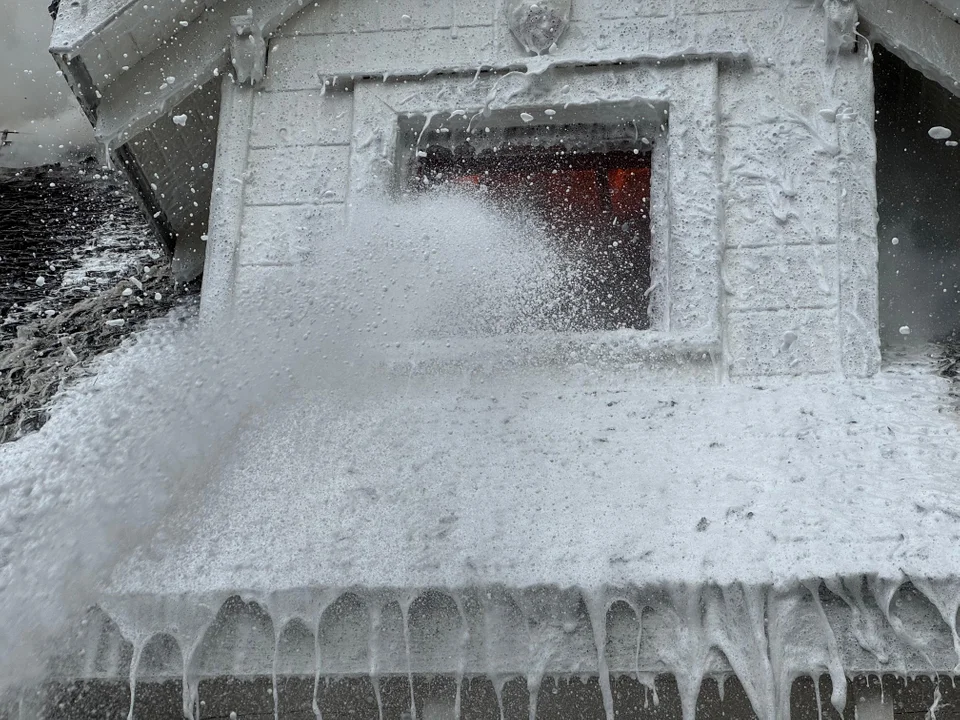 pożar powiat zduńskowolski